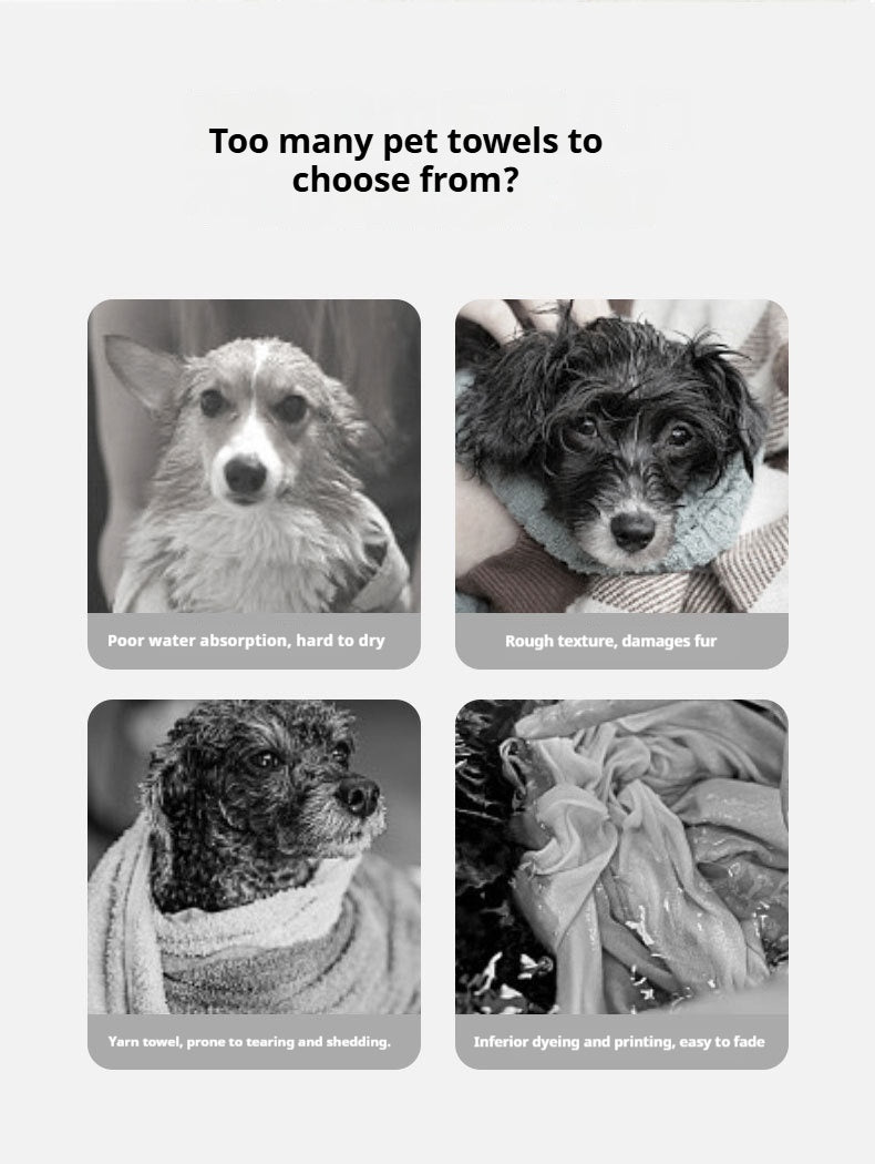 Autumn Winter Pet Bathrobe -