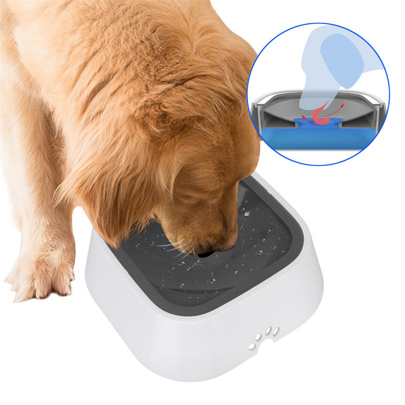 Anti-Splash Floating Water Bowl (1.5L) Cat /Dog